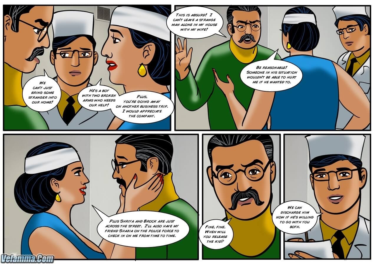 Velamma 35 – The Accident — preview page 11