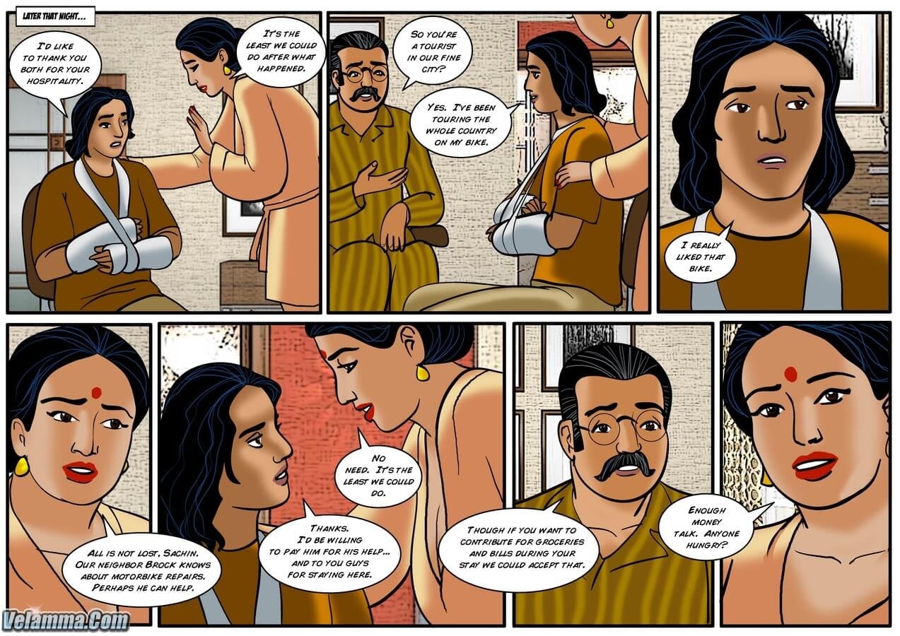Velamma 35 – The Accident — preview page 12