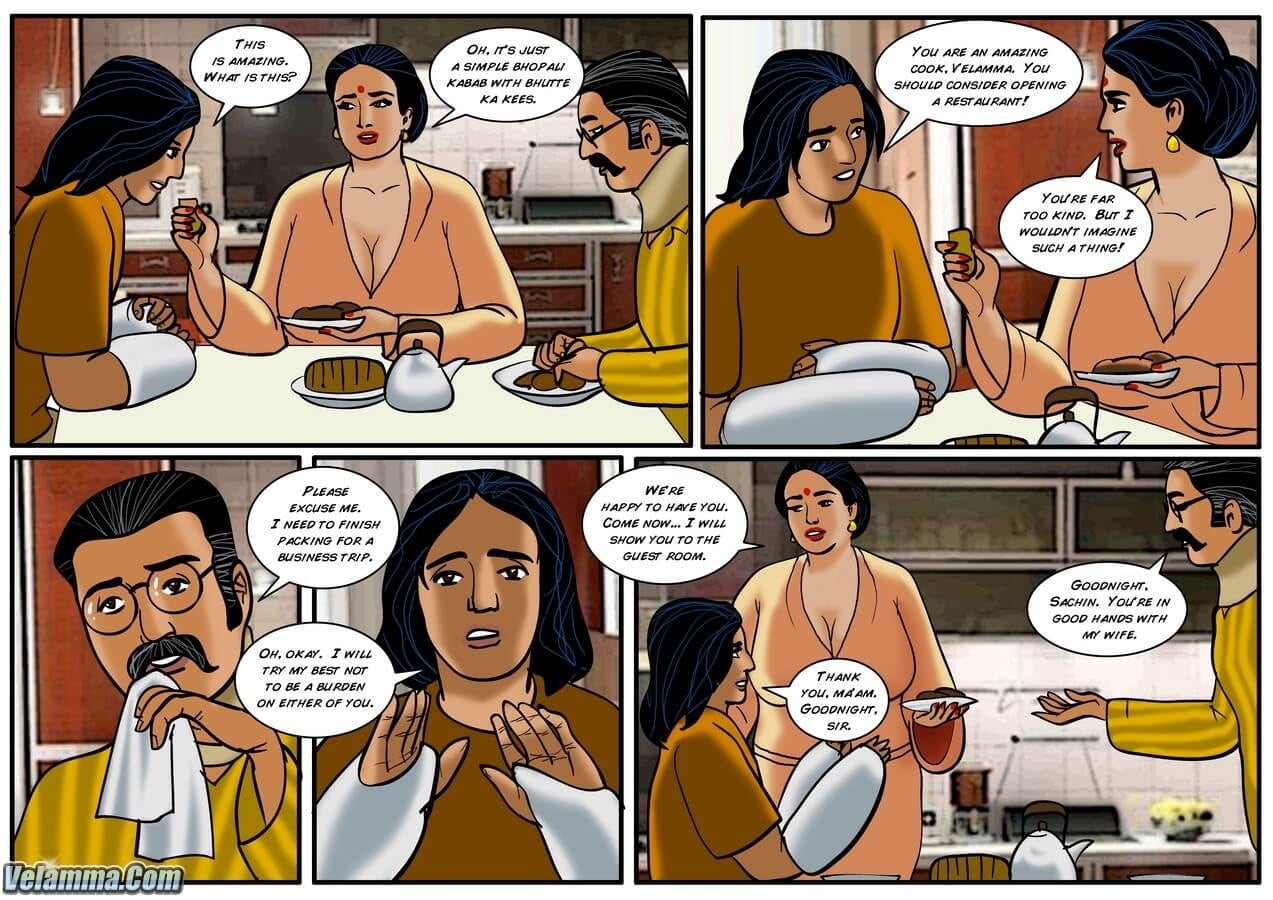 Velamma 35 – The Accident — preview page 13