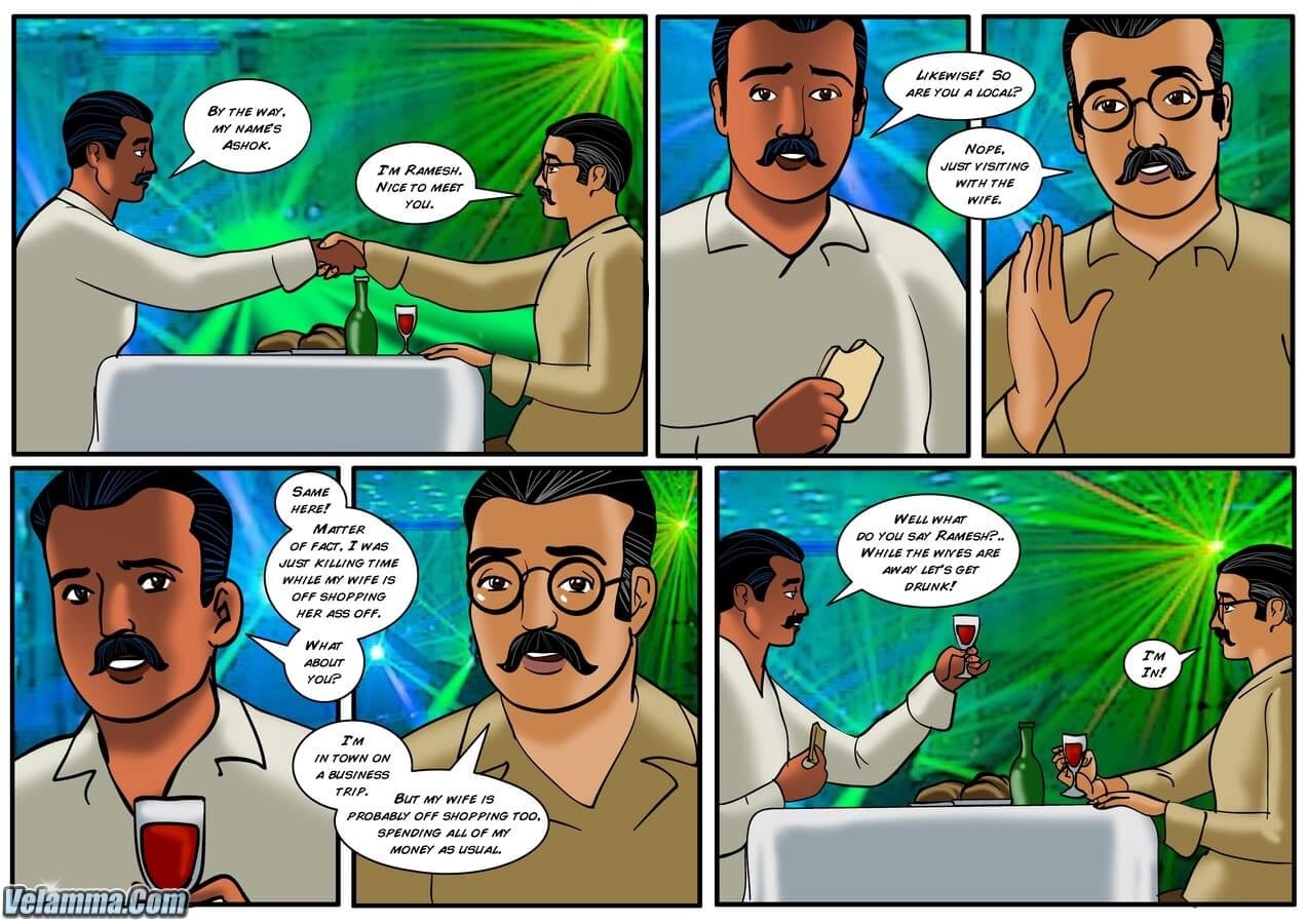 Velamma 36 – Savita Bhabhi And Velamma In The Same Comic — preview page 5