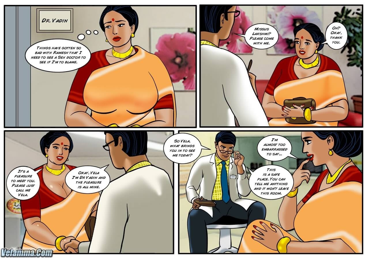 Velamma 37 – A Sexy Visit To The Sex Doctor — preview page 12
