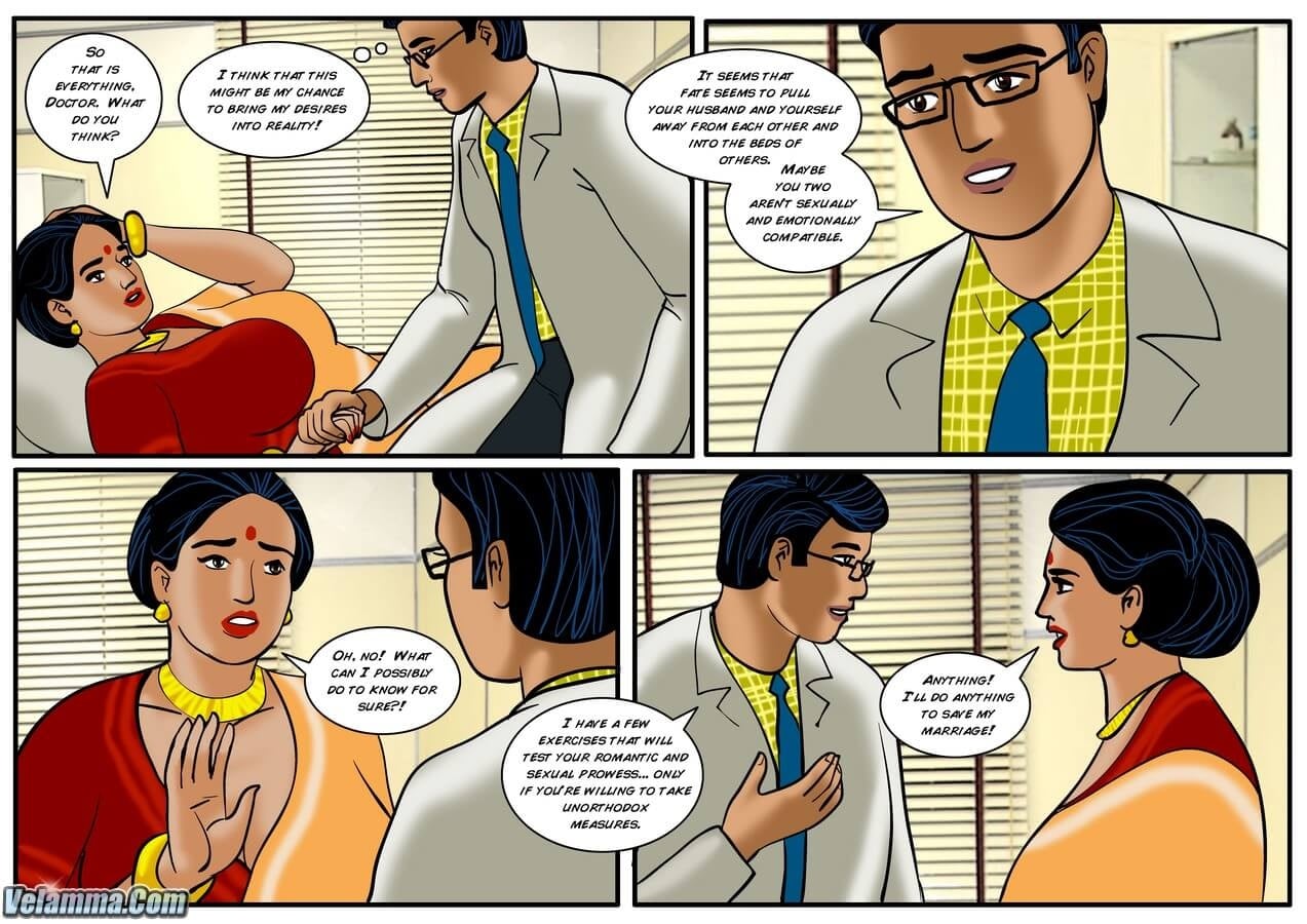 Velamma 37 – A Sexy Visit To The Sex Doctor — preview page 15