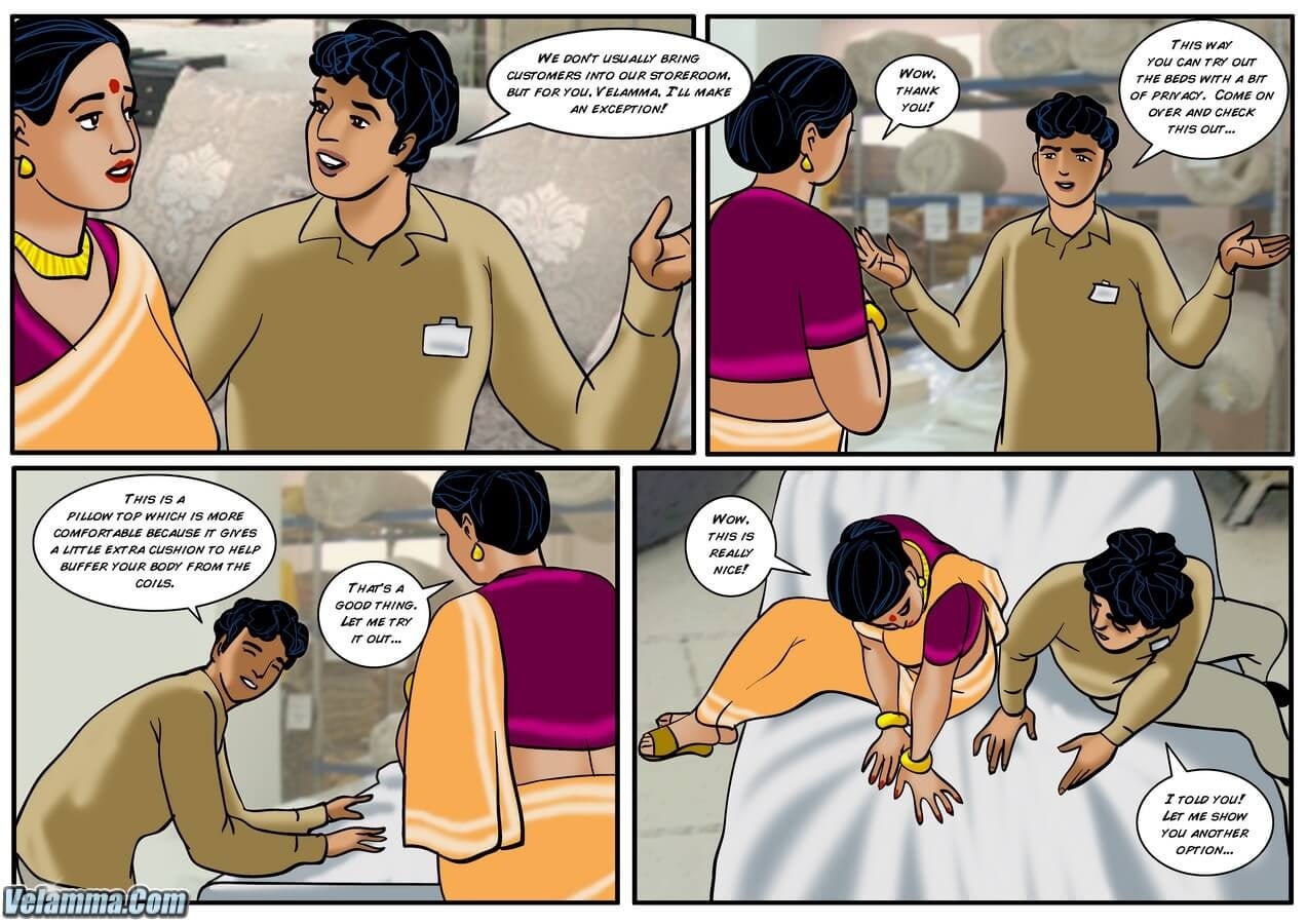 Velamma 38 – Finding A New Mattress — preview page 11