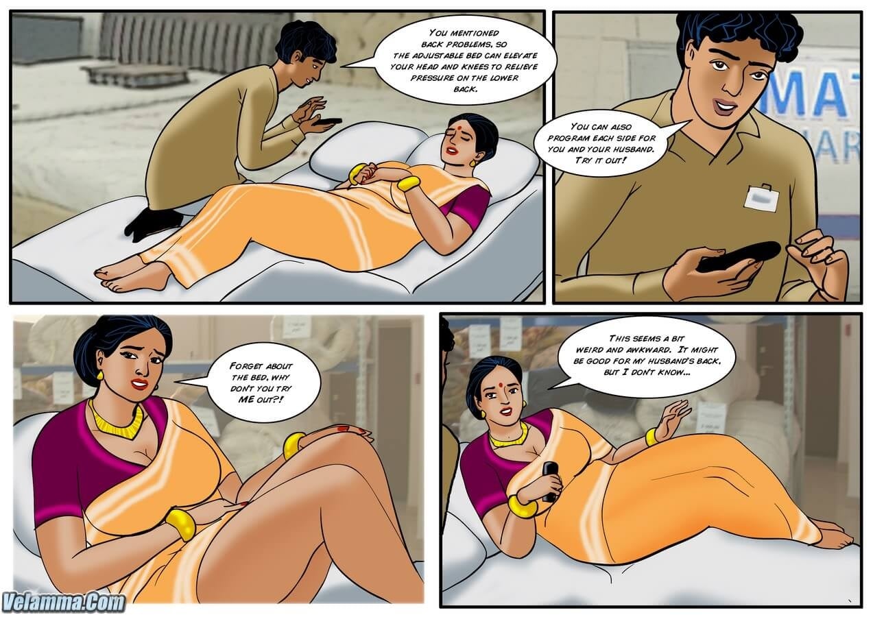 Velamma 38 – Finding A New Mattress — preview page 12