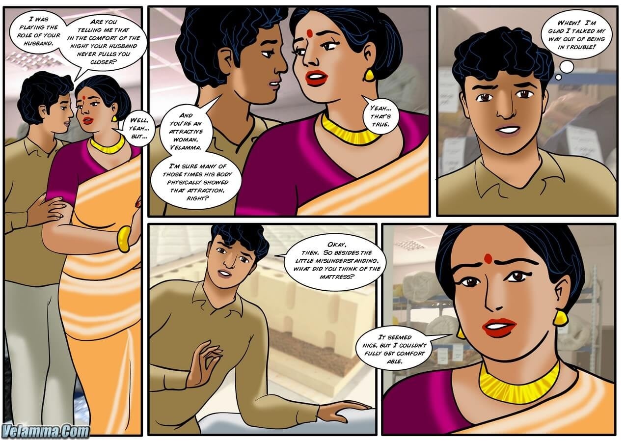 Velamma 38 – Finding A New Mattress — preview page 17