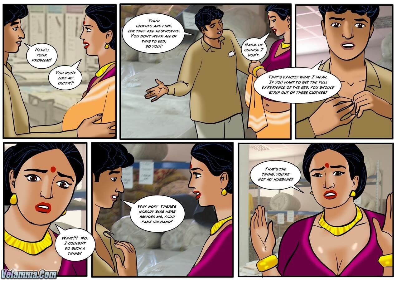 Velamma 38 – Finding A New Mattress — preview page 18