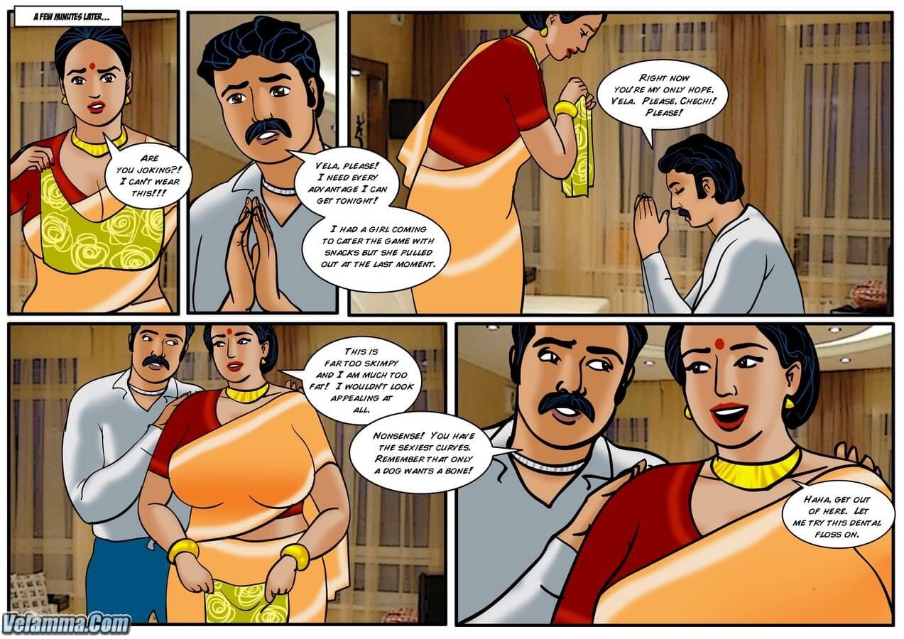 Velamma 39 – When It Comes To This Sexy Poker Game Vela Is All In! — preview page 5