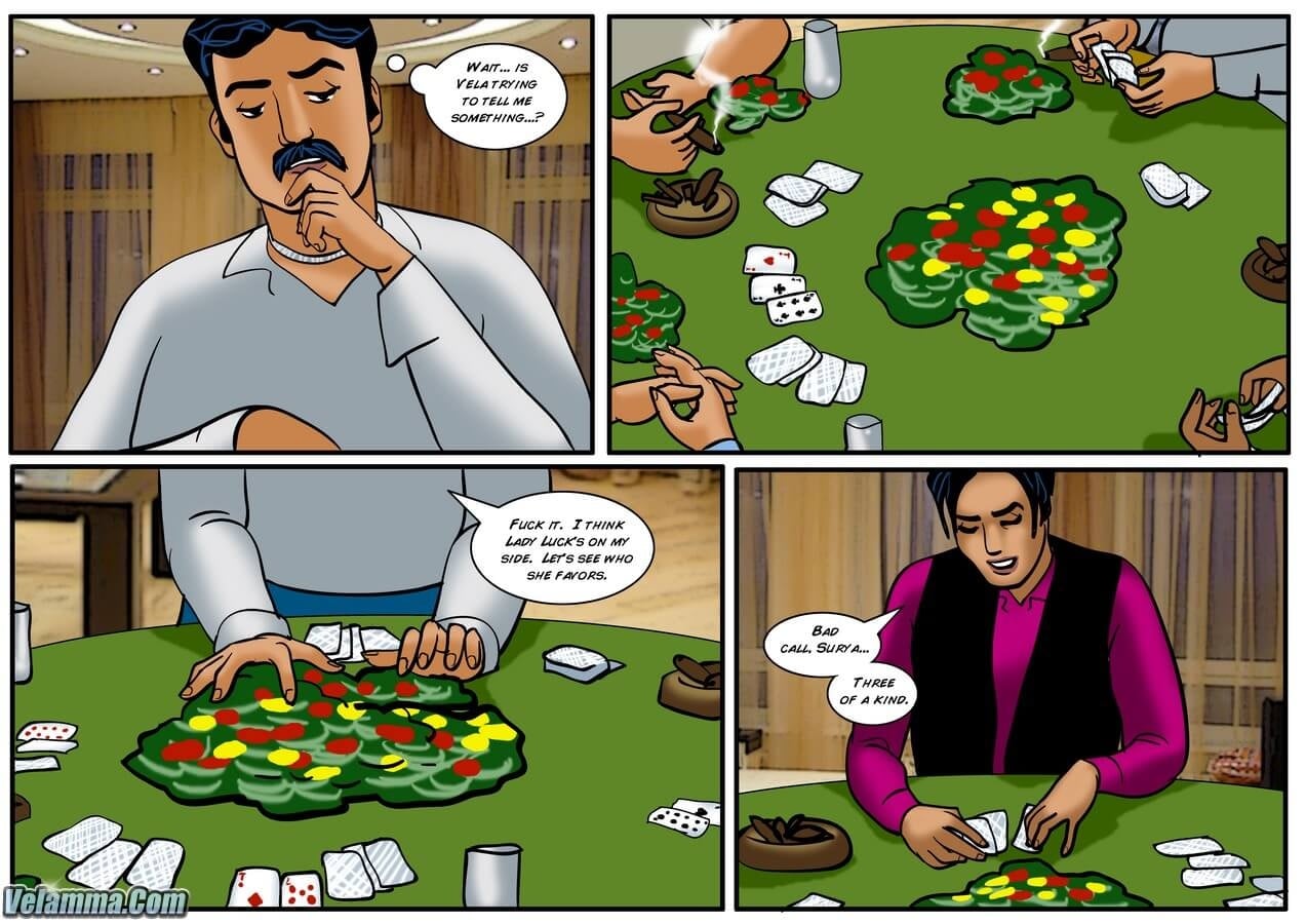 Velamma 39 – When It Comes To This Sexy Poker Game Vela Is All In! — preview page 15