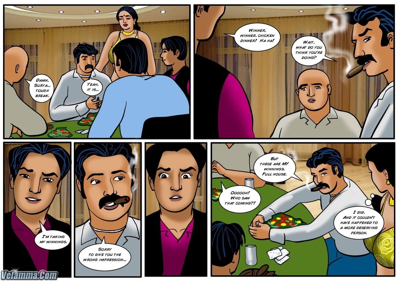 Velamma 39 – When It Comes To This Sexy Poker Game Vela Is All In! — preview page 16