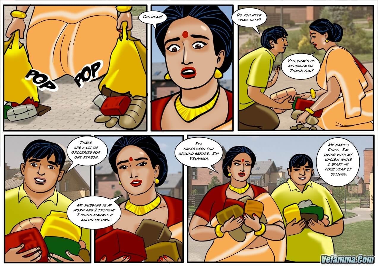 Velamma 40 – Chitt Out Of Luck — preview page 7