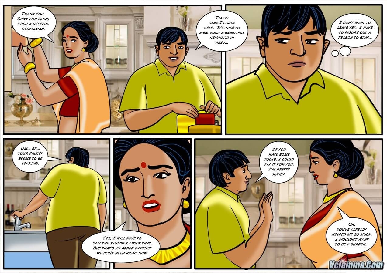 Velamma 40 – Chitt Out Of Luck — preview page 8