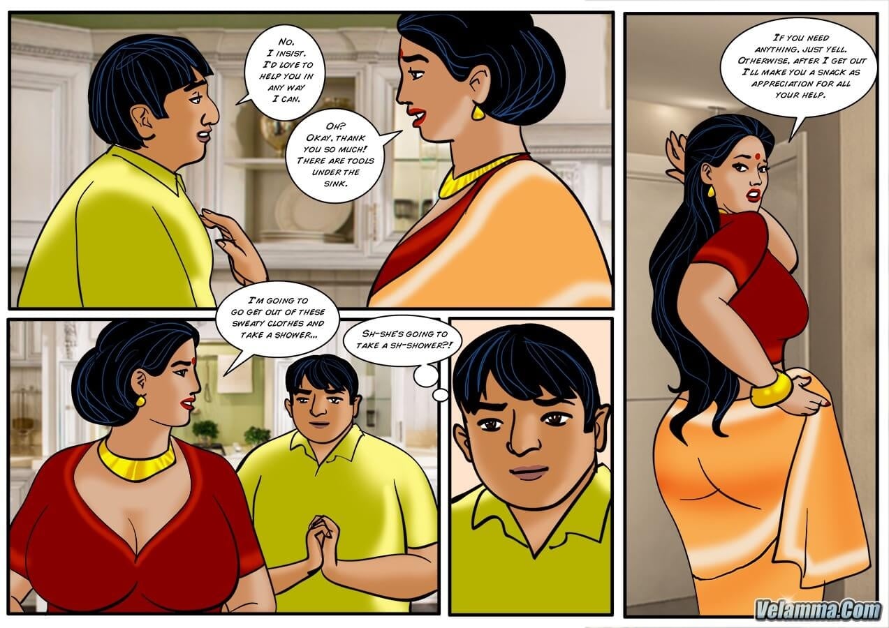 Velamma 40 – Chitt Out Of Luck — preview page 9