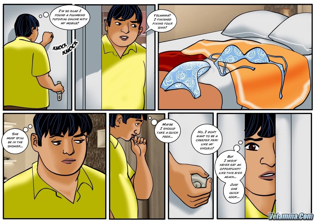 Velamma 40 – Chitt Out Of Luck — preview page 10