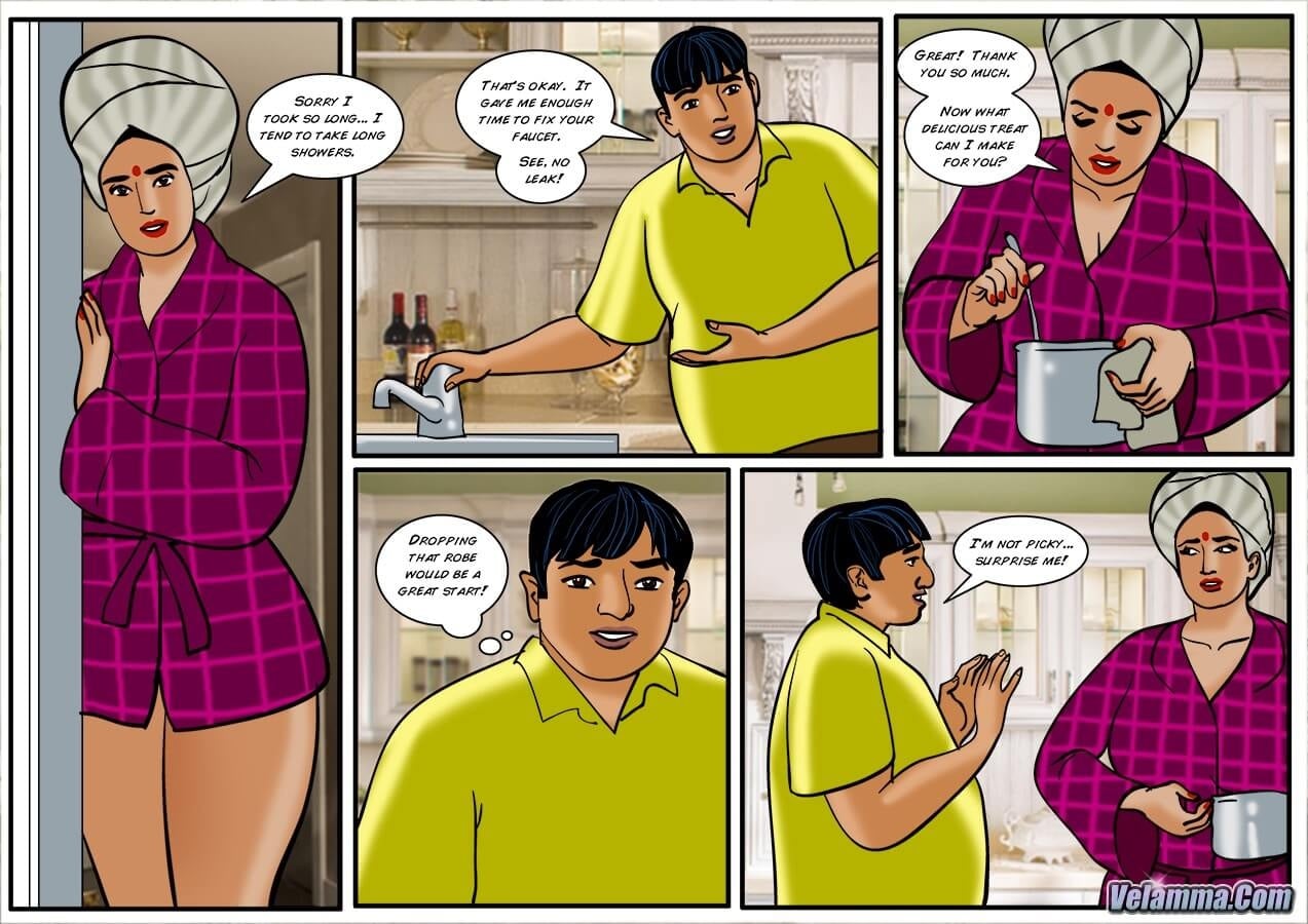 Velamma 40 – Chitt Out Of Luck — preview page 16