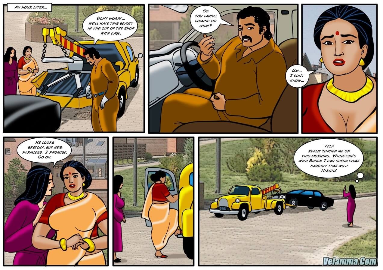 Velamma 42 – Get All Greasy And Dirty At The Mechanics — preview page 11
