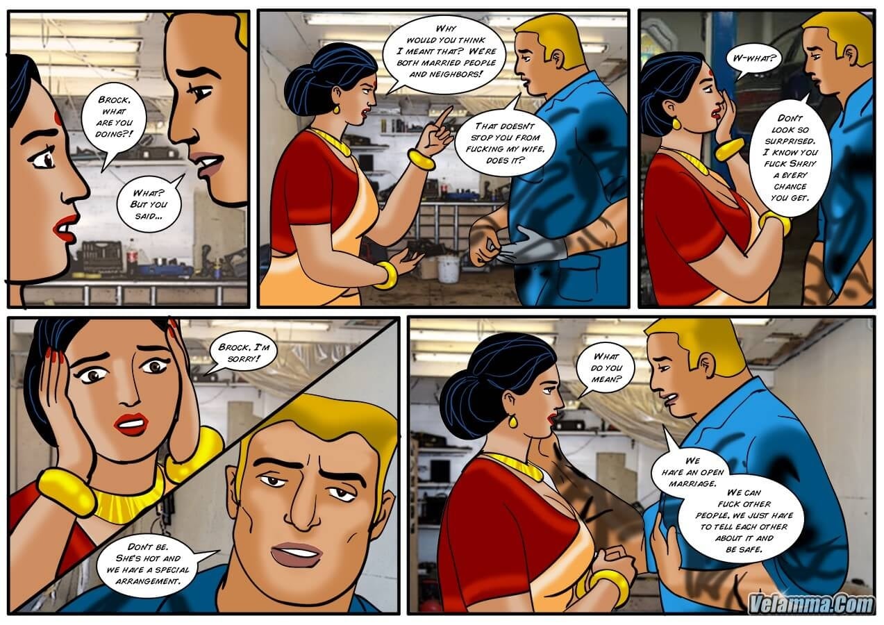 Velamma 42 – Get All Greasy And Dirty At The Mechanics — preview page 15