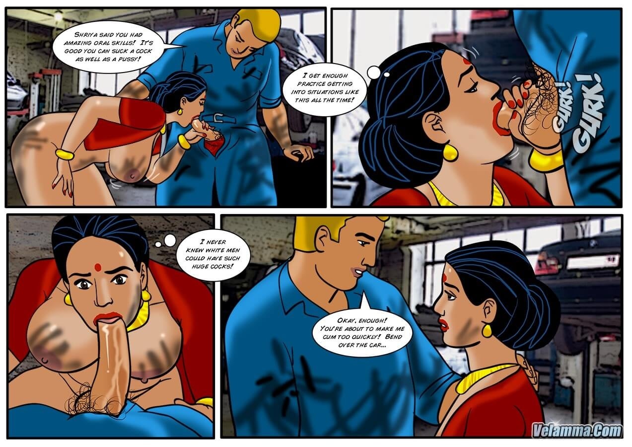 Velamma 42 – Get All Greasy And Dirty At The Mechanics — preview page 19