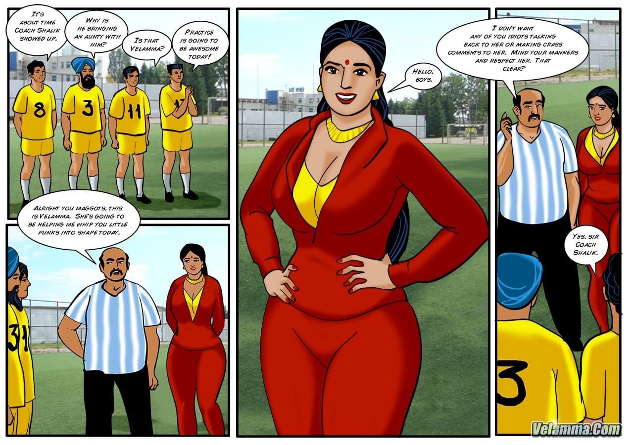 Velamma 43 – Sexy Assistant Coach Velamma — preview page 6