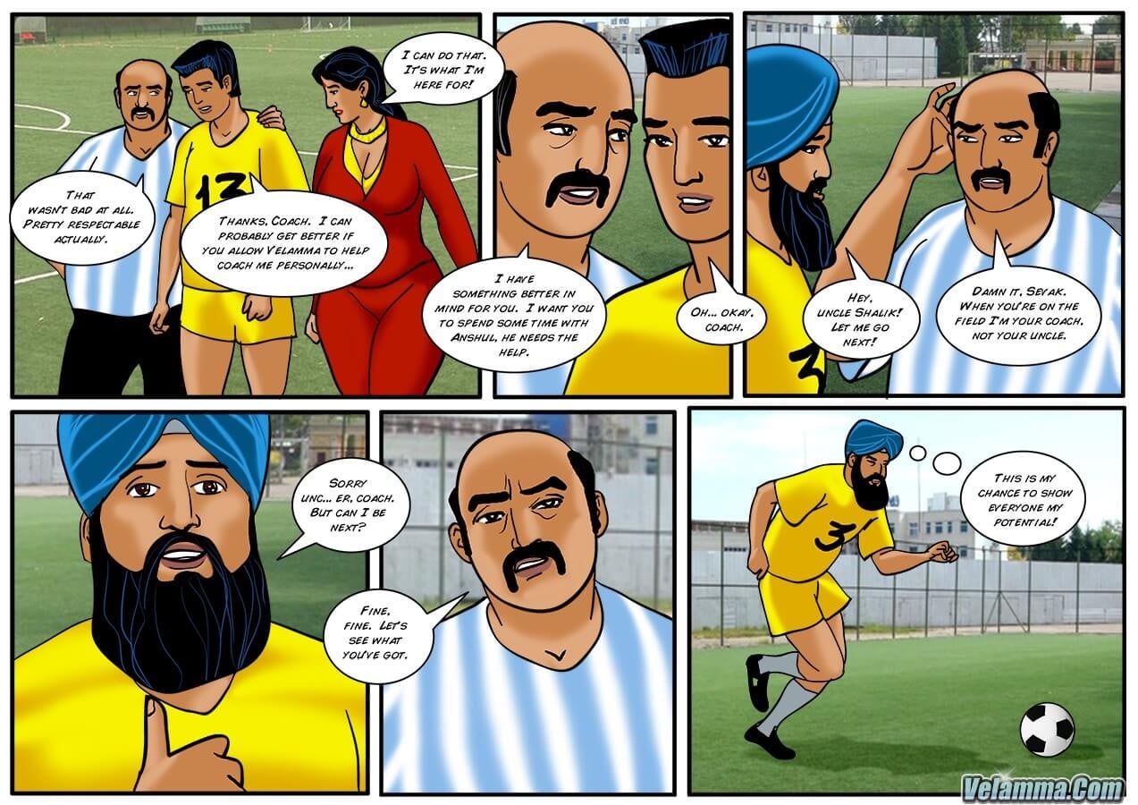 Velamma 43 – Sexy Assistant Coach Velamma — preview page 9