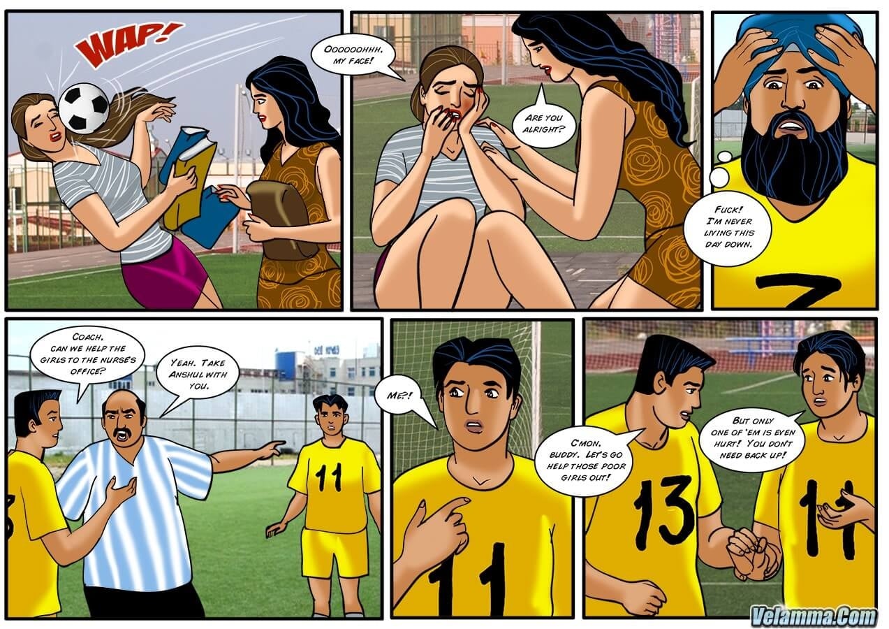 Velamma 43 – Sexy Assistant Coach Velamma — preview page 11