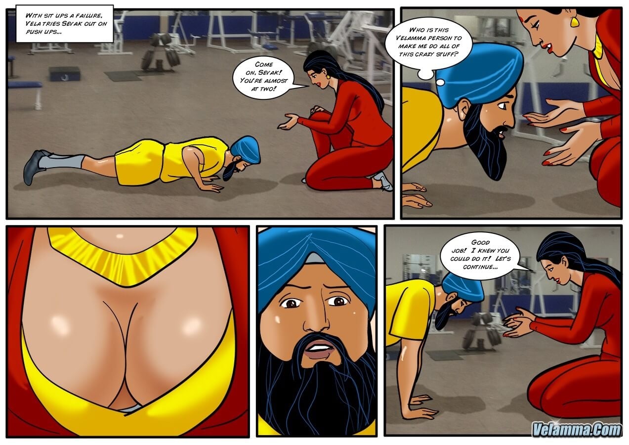 Velamma 43 – Sexy Assistant Coach Velamma — preview page 14