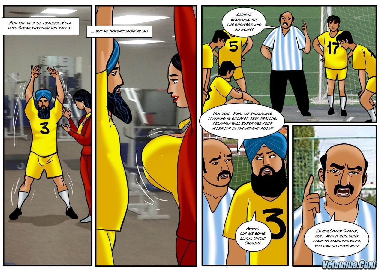 Velamma 43 – Sexy Assistant Coach Velamma — preview page 15