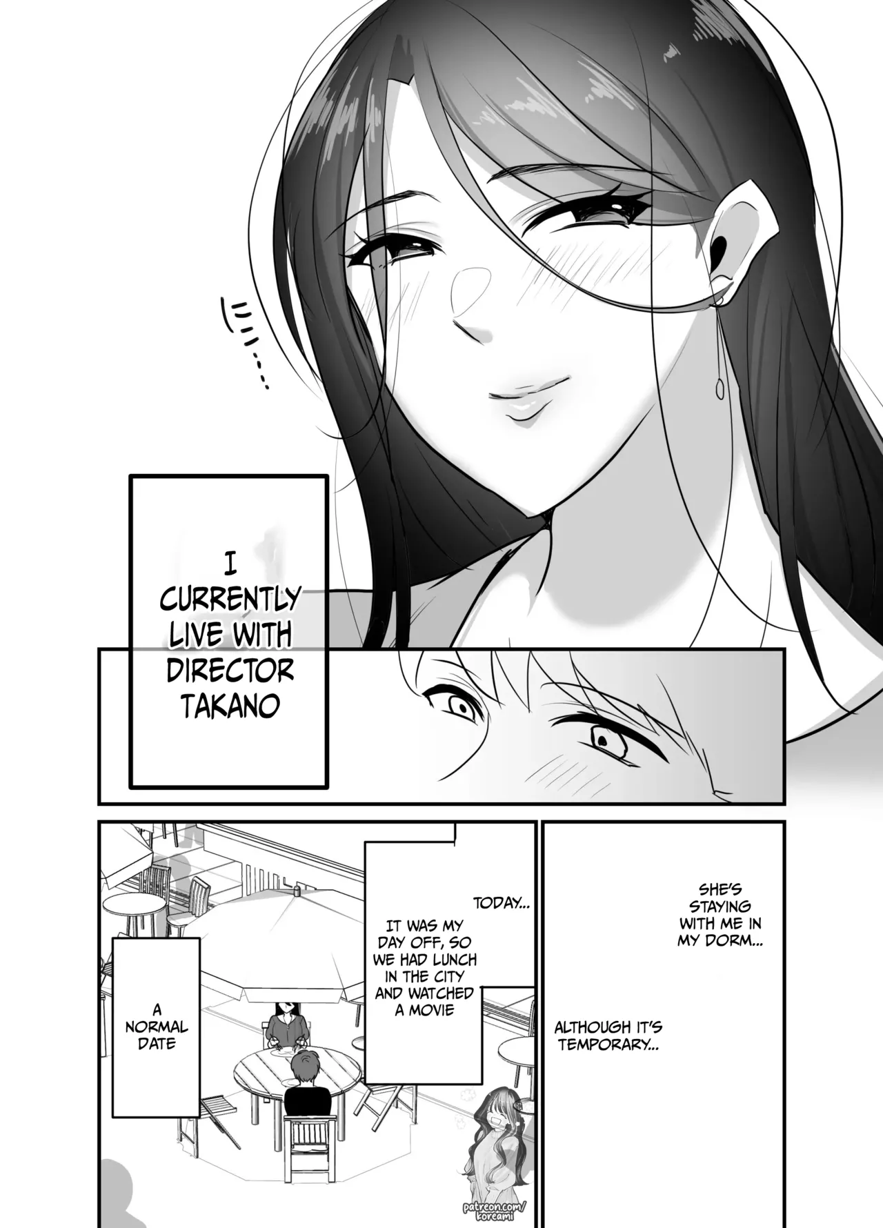 Masaka Ano Oni Joushi ga Ore no SeFri ni Naru nante… 3 ~Joushi to Himitsu no Amaama Noumitsu Dousei Seikatsu~ | I never thought that diabolical boss would become my sex friend 3 — preview page 3