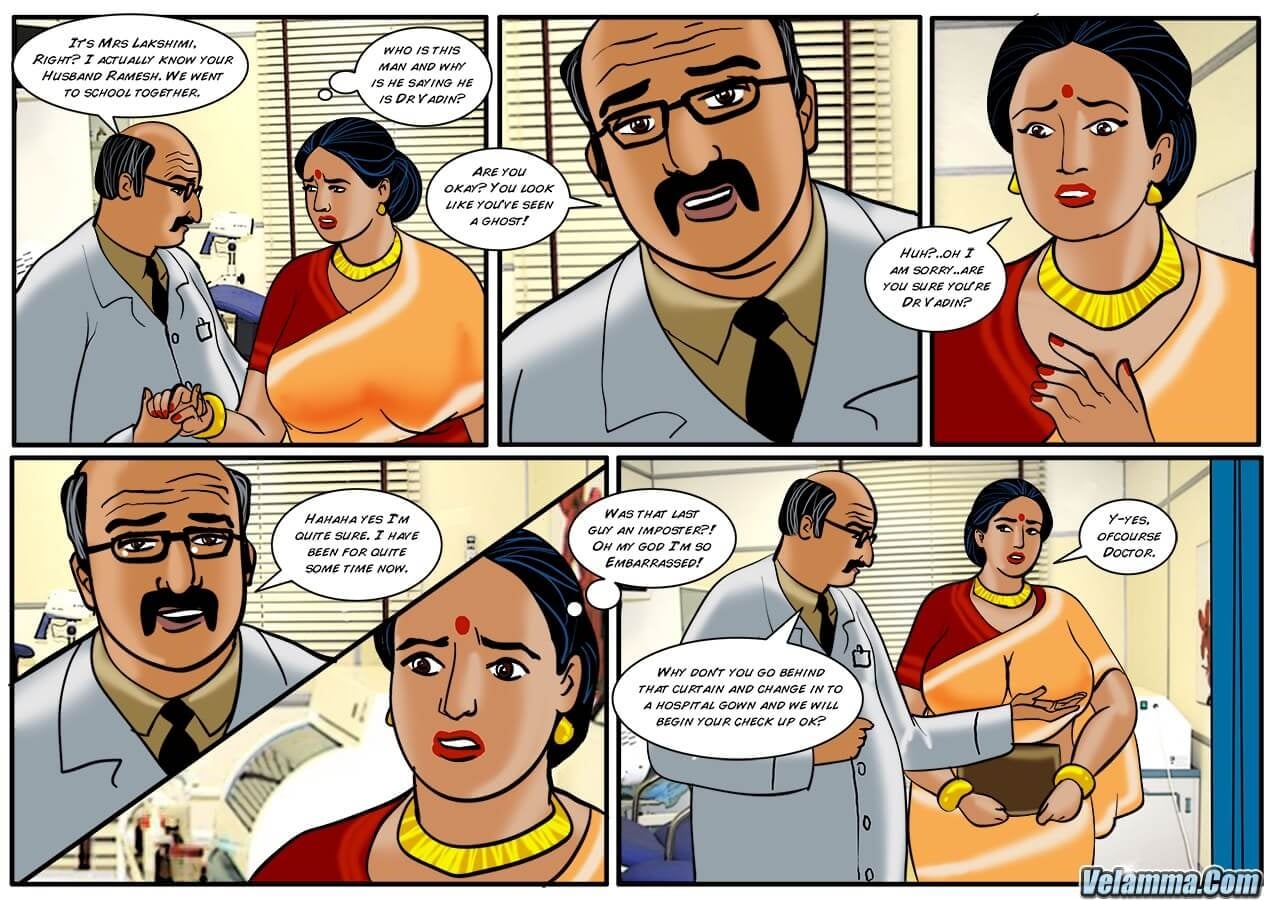 Velamma 44 – The Real Doctor Will See You Now — preview page 4