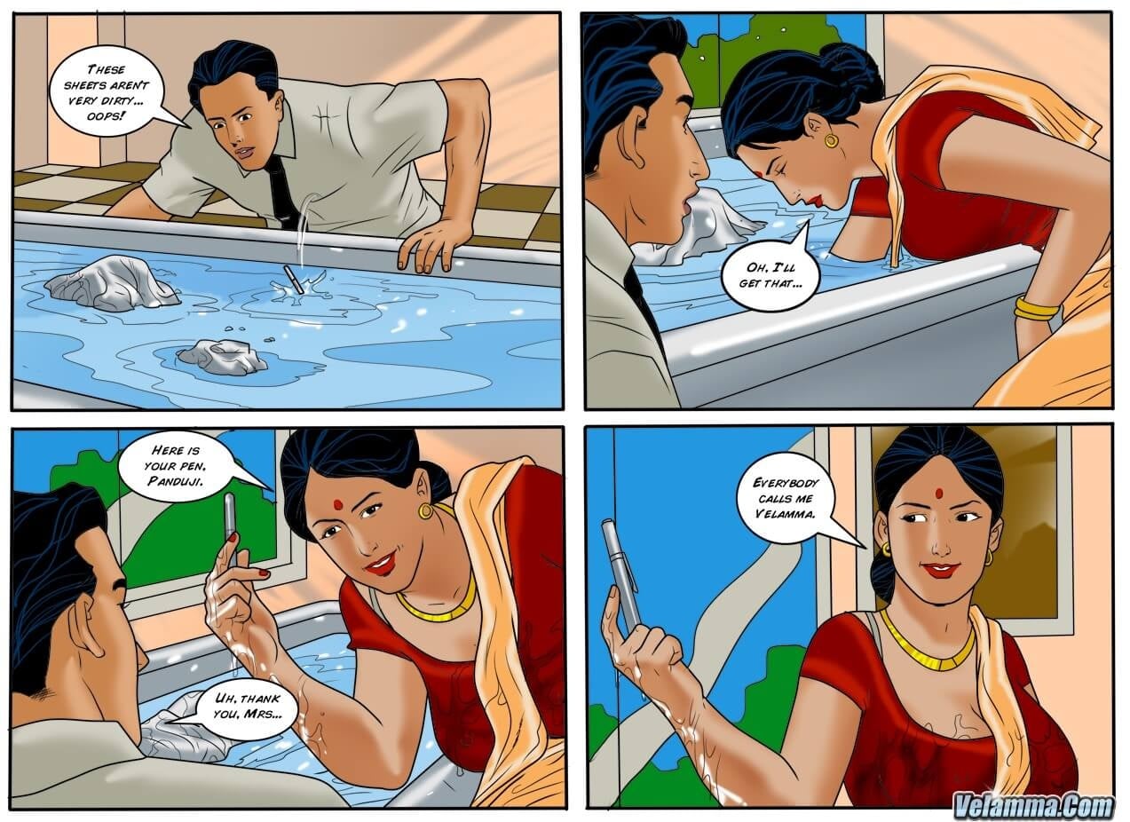 Velamma 48 – Dirty Laundry — preview page 12