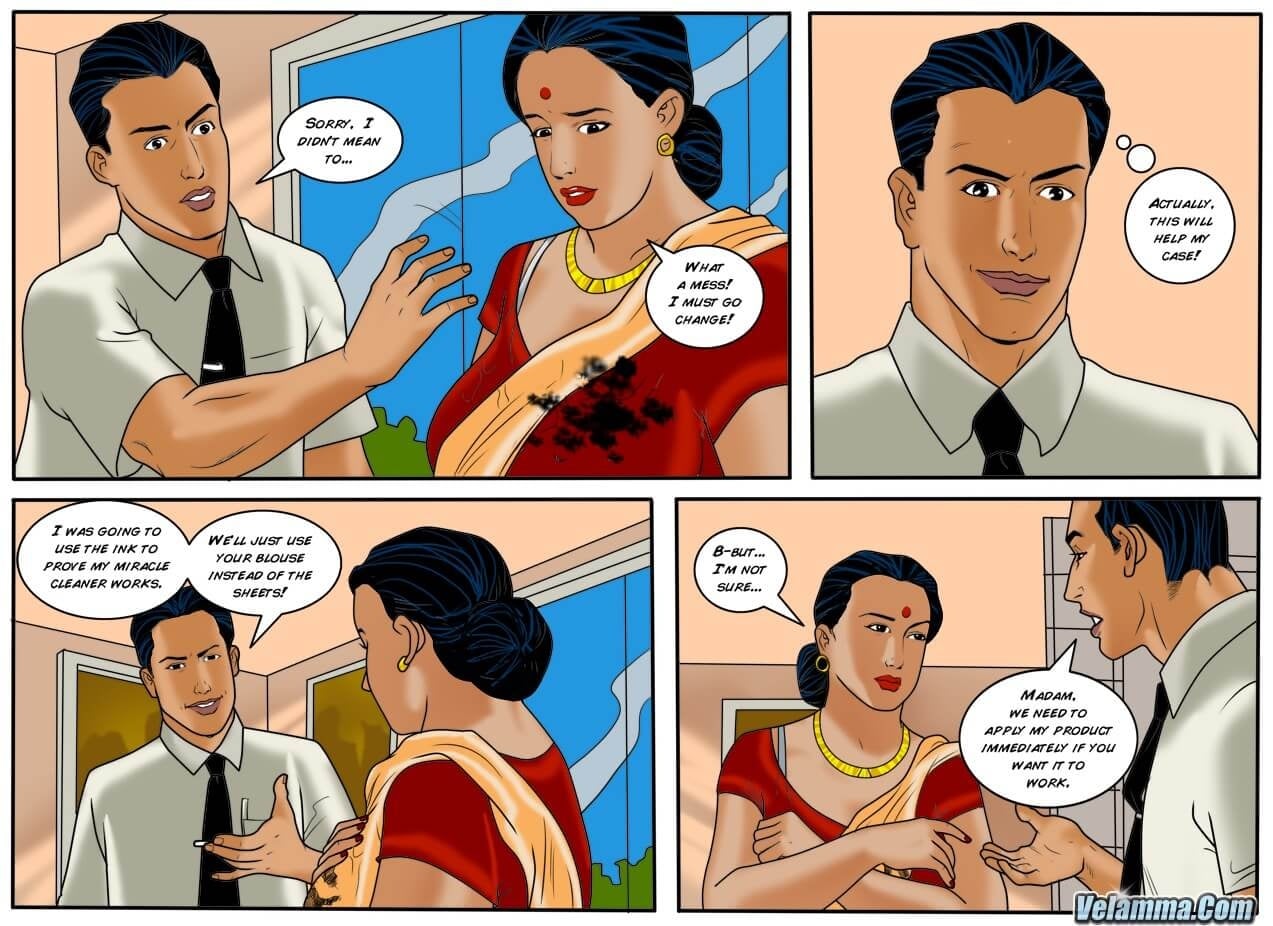 Velamma 48 – Dirty Laundry — preview page 14