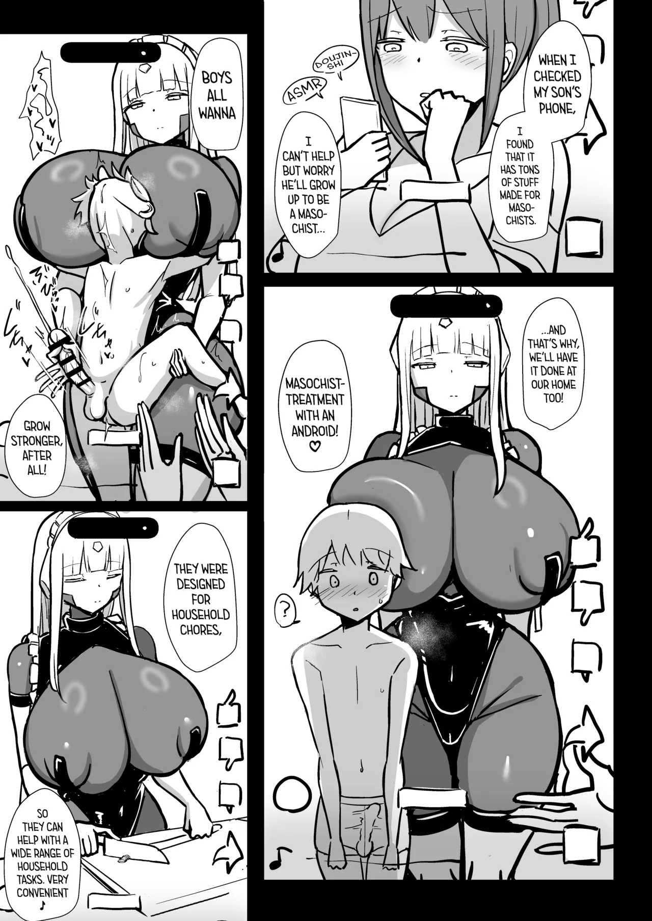 Maso Chiryou Android kara Nigerarenai Junbigou | You Can’t Escape from the Masochist Treatment Android: Preparatory Issue — preview page 2