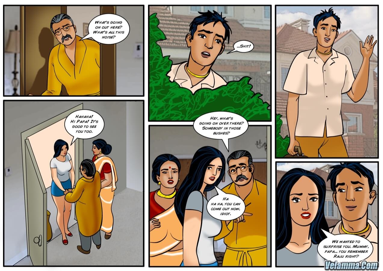 Velamma 50 – Veena Cums Home — preview page 3