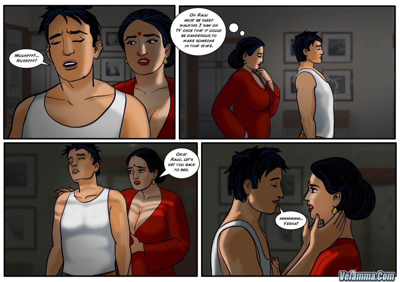 Velamma 50 – Veena Cums Home — preview page 17