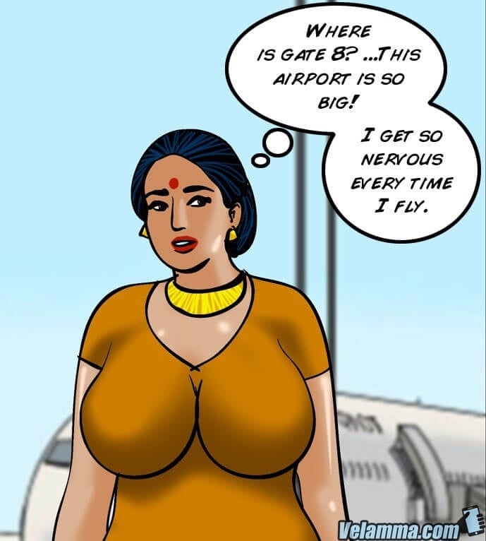 Velamma 56 – Cocks In The Cockpit — preview page 3