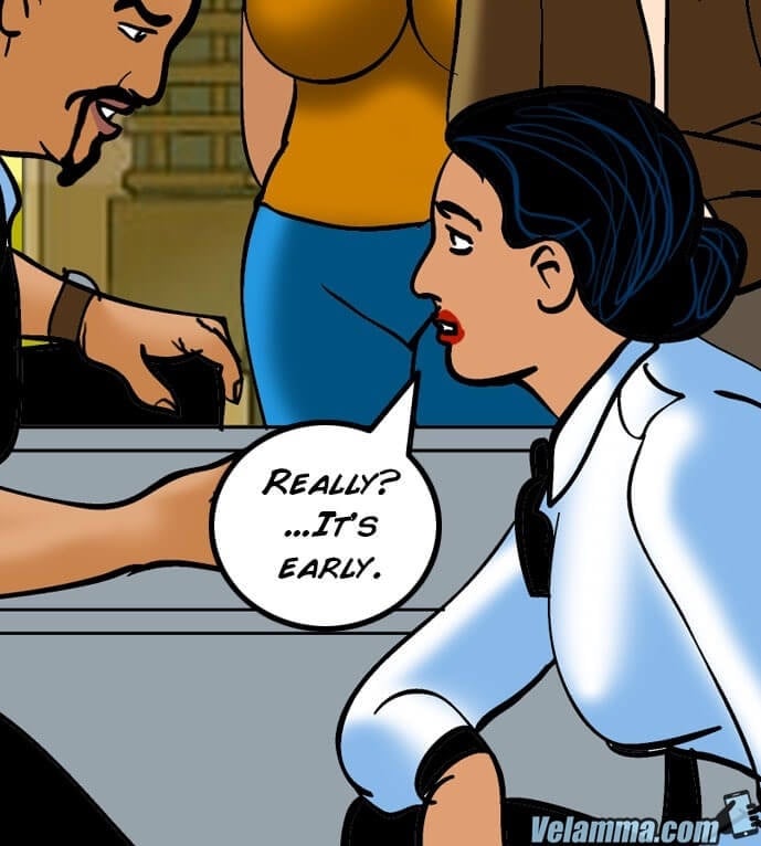 Velamma 56 – Cocks In The Cockpit — preview page 7