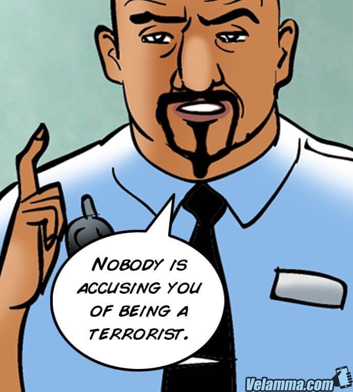 Velamma 56 – Cocks In The Cockpit – Chapter 1 – page 25