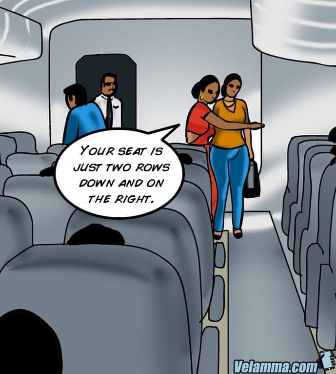 Velamma 56 – Cocks In The Cockpit – Chapter 1 – page 55
