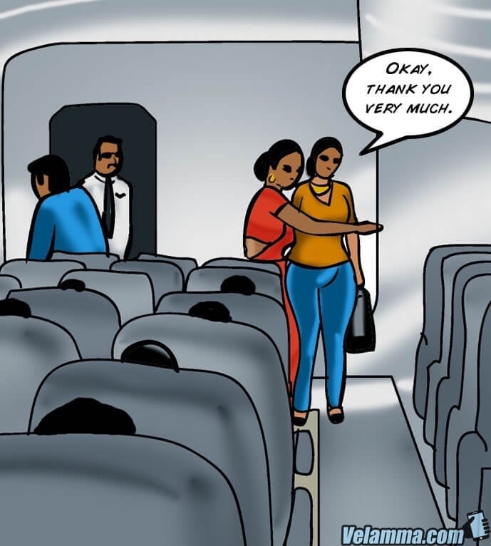 Velamma 56 – Cocks In The Cockpit – Chapter 1 – page 56