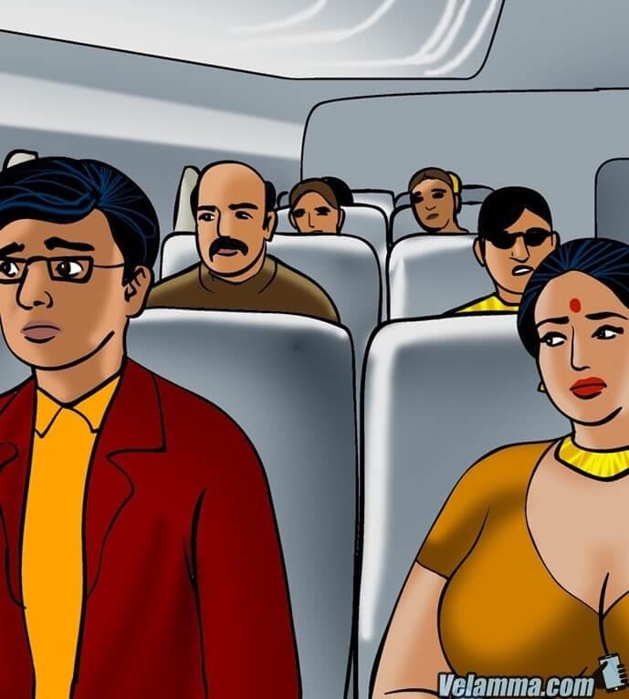 Velamma 56 – Cocks In The Cockpit – Chapter 1 – page 57