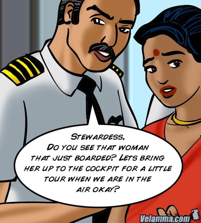 Velamma 56 – Cocks In The Cockpit – Chapter 1 – page 58