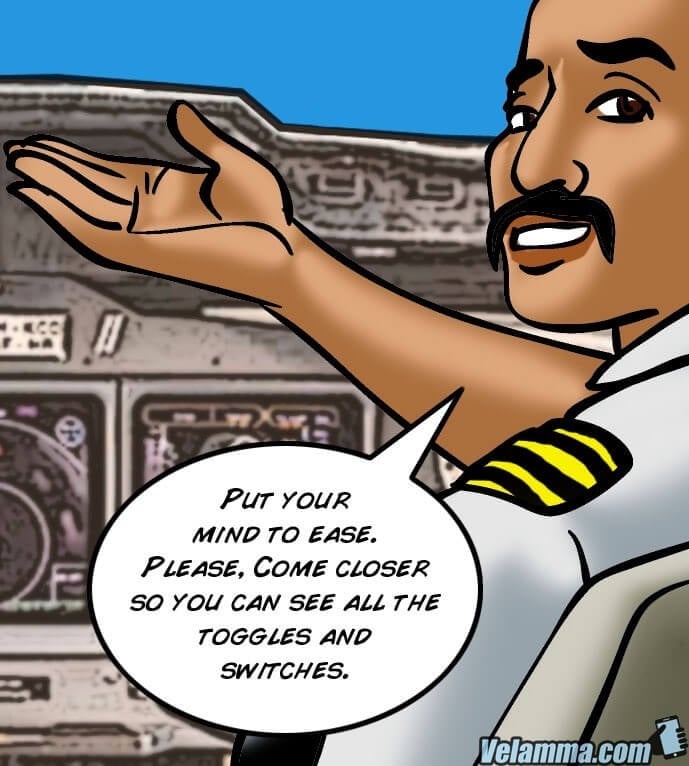 Velamma 56 – Cocks In The Cockpit – Chapter 1 – page 83