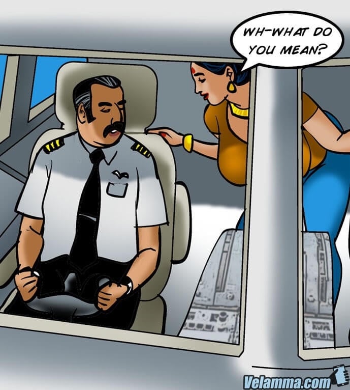Velamma 56 – Cocks In The Cockpit – Chapter 1 – page 100