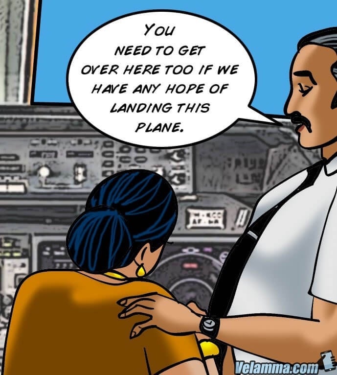 Velamma 56 – Cocks In The Cockpit – Chapter 1 – page 118