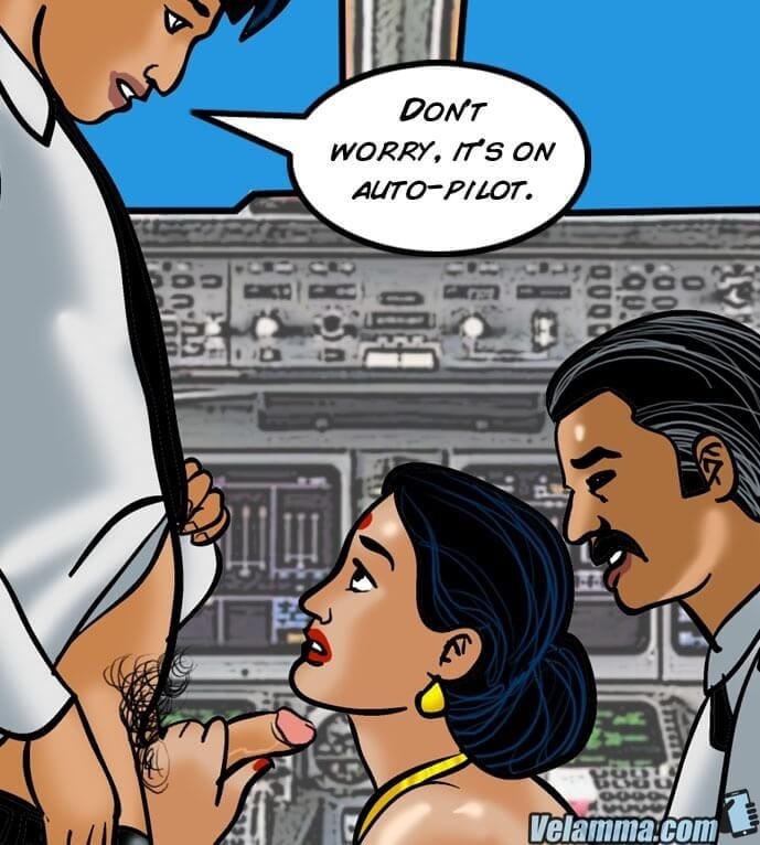Velamma 56 – Cocks In The Cockpit – Chapter 1 – page 135