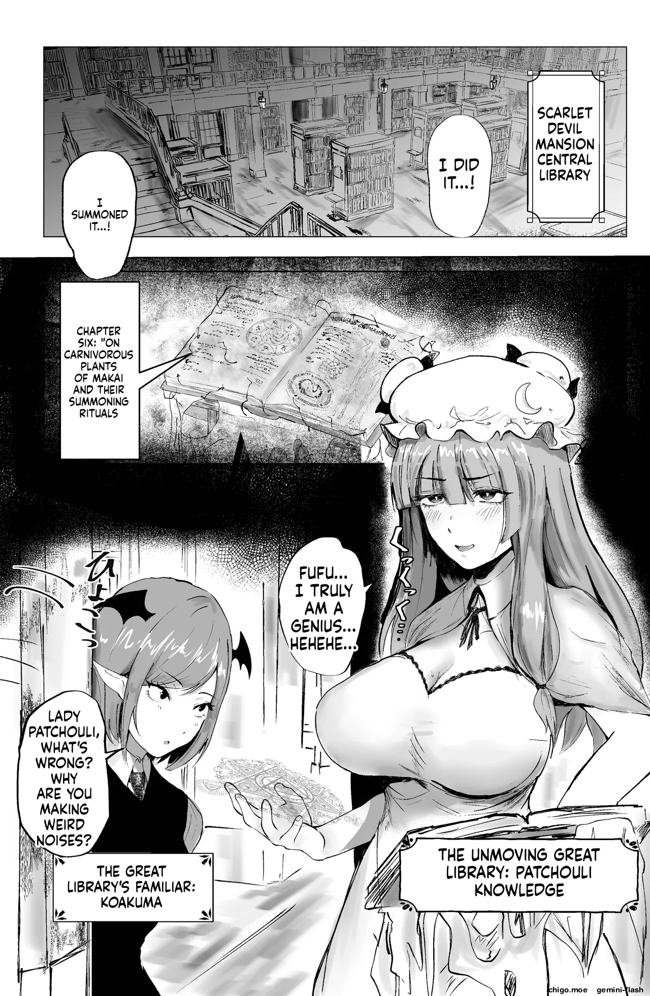 Majo to Koakuma, Kankaku Shadan Ana ni Ochiru. — preview page 3