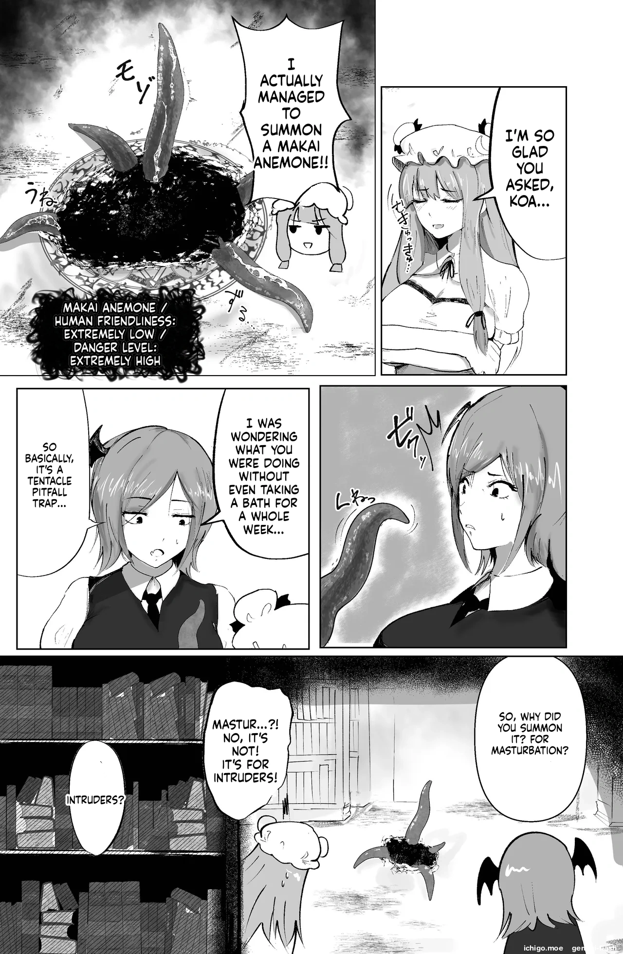 Majo to Koakuma, Kankaku Shadan Ana ni Ochiru. — preview page 4