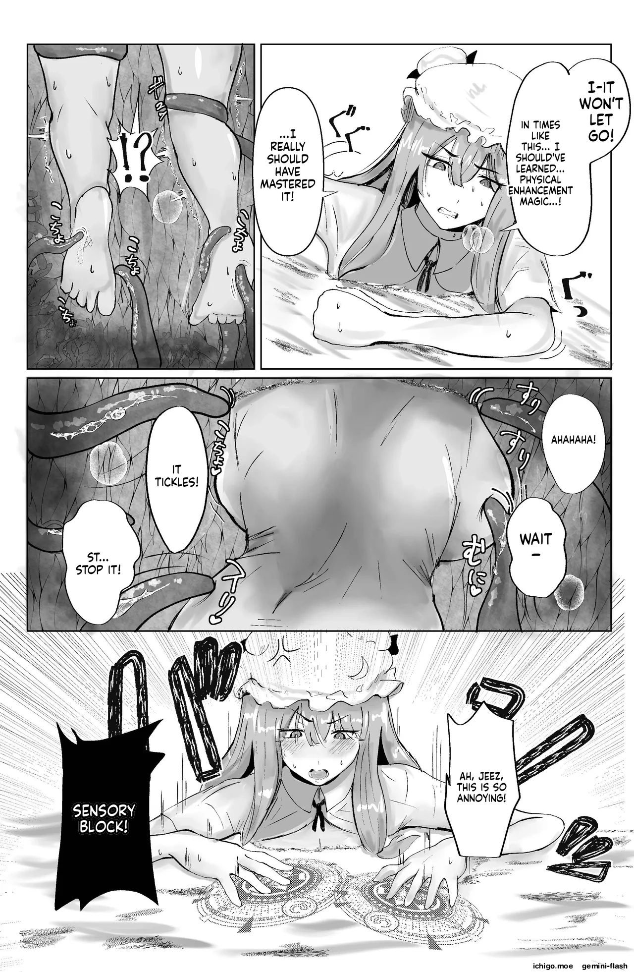 Majo to Koakuma, Kankaku Shadan Ana ni Ochiru. — preview page 9