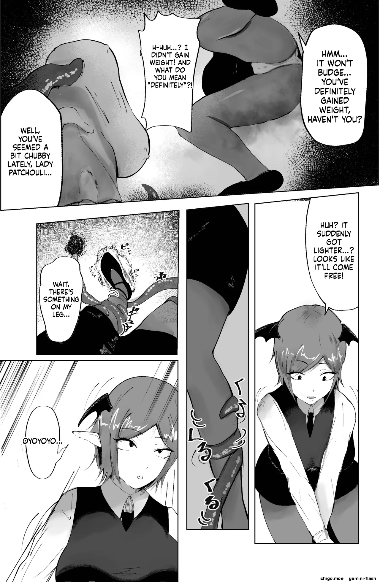 Majo to Koakuma, Kankaku Shadan Ana ni Ochiru. — preview page 13
