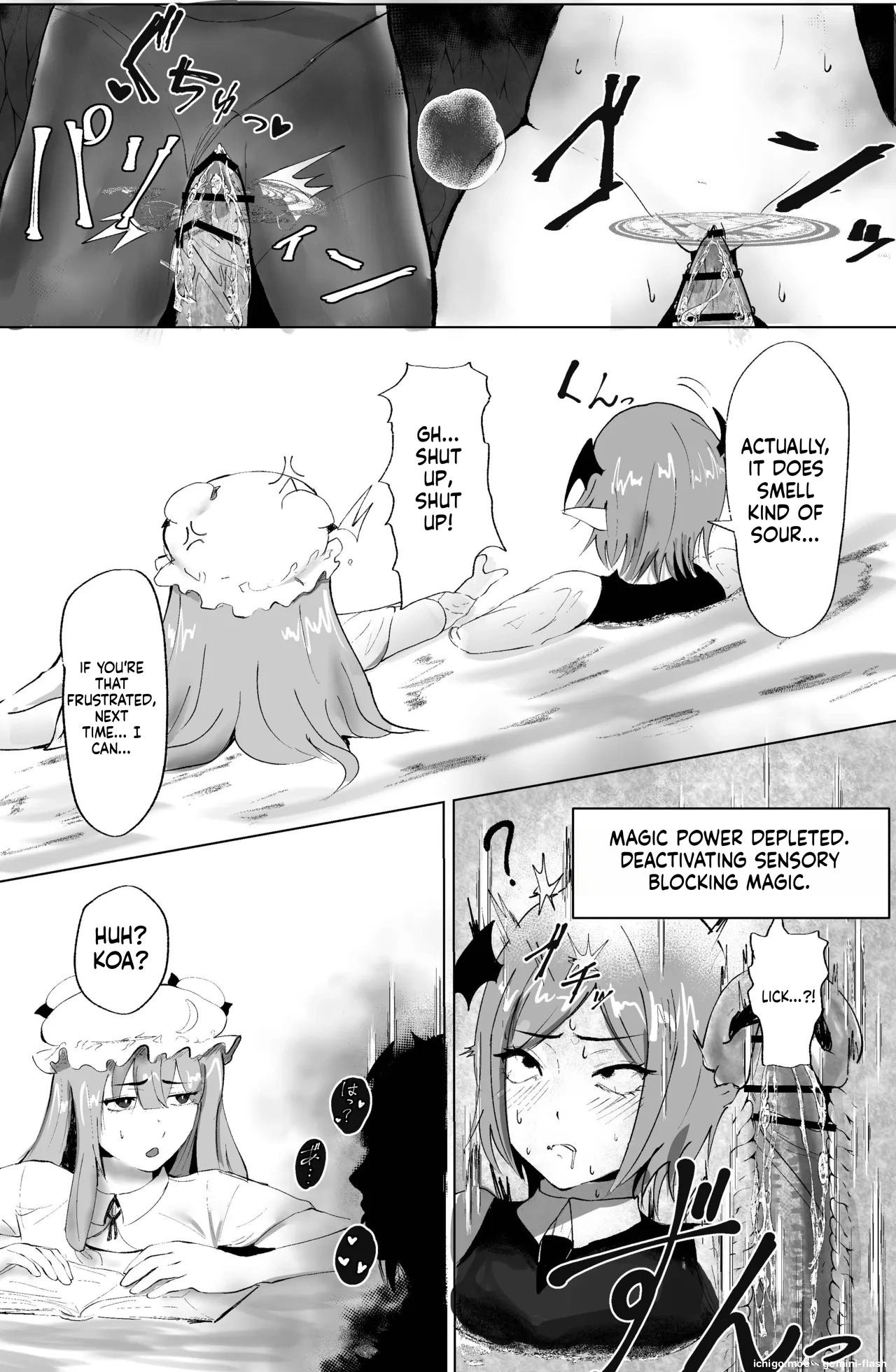 Majo to Koakuma, Kankaku Shadan Ana ni Ochiru. — preview page 19