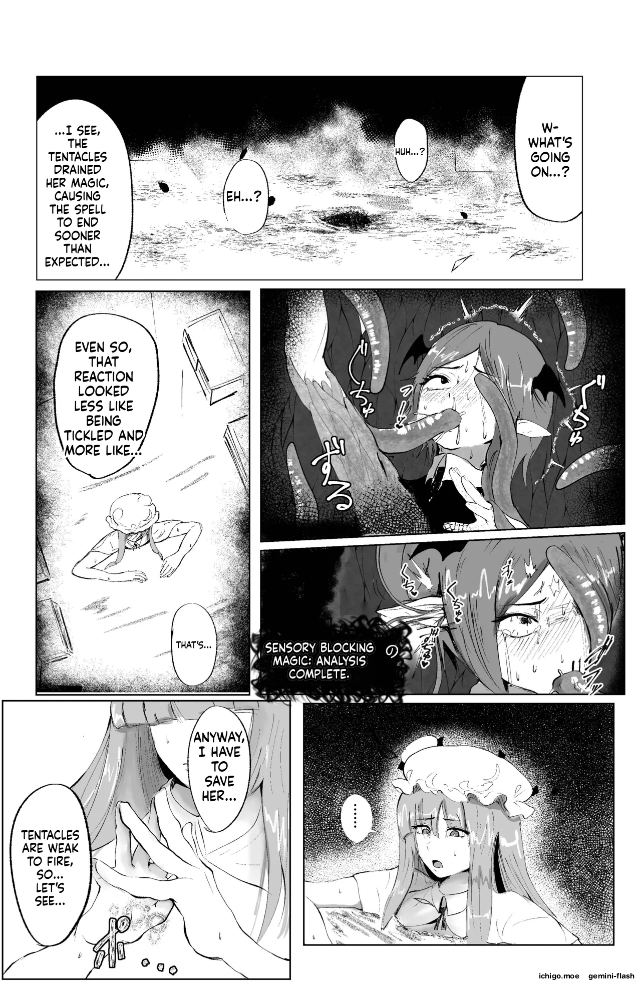 Majo to Koakuma, Kankaku Shadan Ana ni Ochiru. – Chapter 1 – page 22